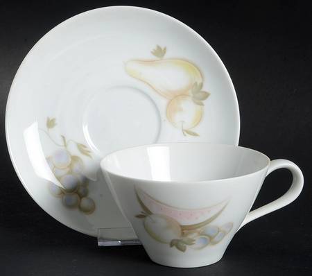 Melanie Flat Cup & Saucer Set