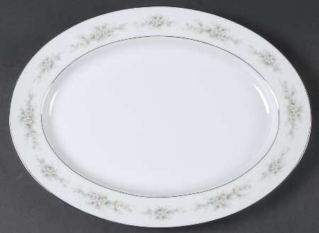 Melissa 13" Oval Serving Platter by Noritake