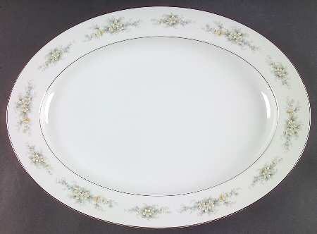 Melissa 16" Oval Serving Platter by Noritake