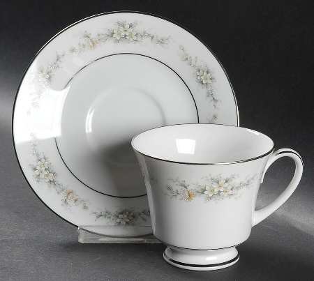 Melissa Footed Cup & Saucer Set by Noritake