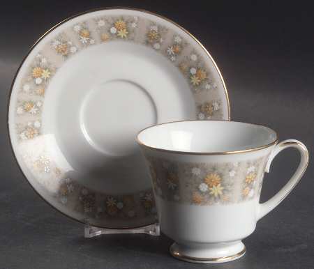 Melissa Footed Cup & Saucer Set