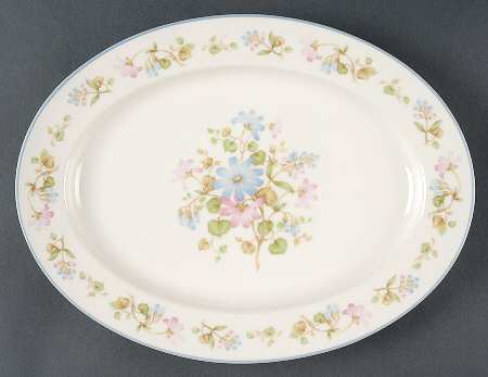 Melody 13" Oval Serving Platter