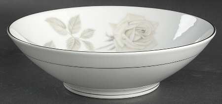 Melrose (Platinum Coupe) 9" Round Vegetable Bowl