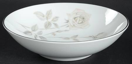 Melrose (Platinum Coupe) 8" Round Vegetable Bowl