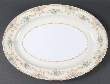 Melrose 16" Oval Serving Platter