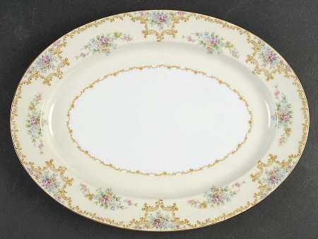 Melrose 13" Oval Serving Platter
