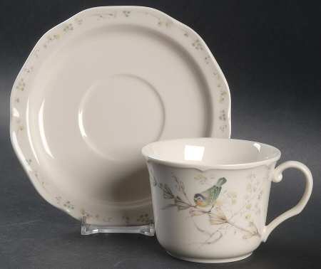 Memorabilia Flat Cup & Saucer Set