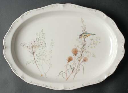 Memorabilia 14" Oval Serving Platter