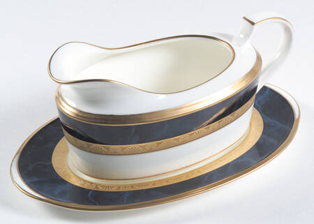 Mendelson Gravy Boat & Underplate (Relish/Butter) by Noritake