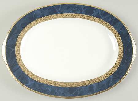 Mendelson 14" Oval Serving Platter