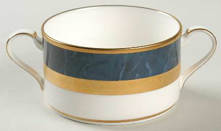Mendelson Flat Cream Soup Bowl