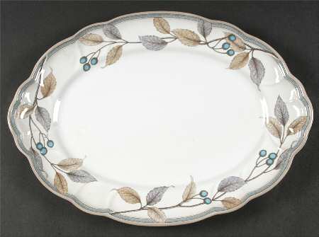 Mendon 14" Oval Serving Platter