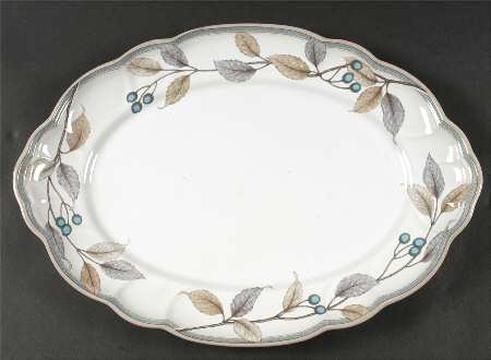 Mendon 16" Oval Serving Platter