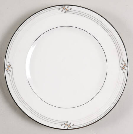 Merina Platinum Salad Plate