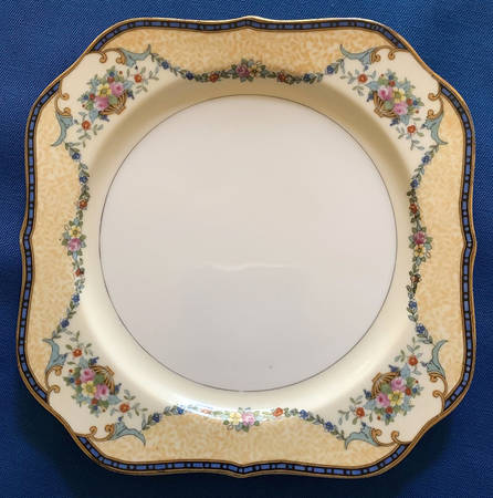 Mercedes Square Salad Plate