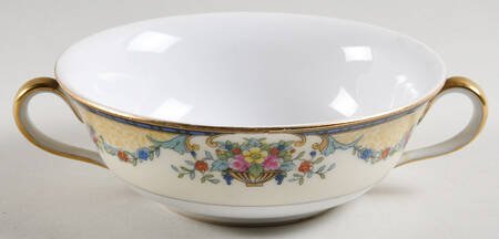 Mercedes Flat Cream Soup Bowl