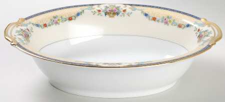 Mercedes 9" Oval Vegetable Bowl