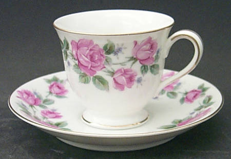 Merida Footed Demitasse Cup & Saucer Set