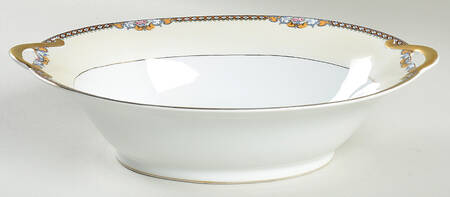 Meringo 10" Oval Vegetable Bowl