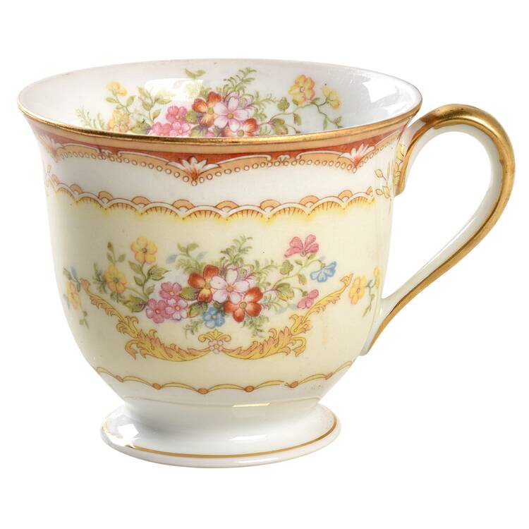 Merle Footed Demitasse Cup