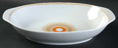 Mesa 11" Oval Vegetable Bowl
