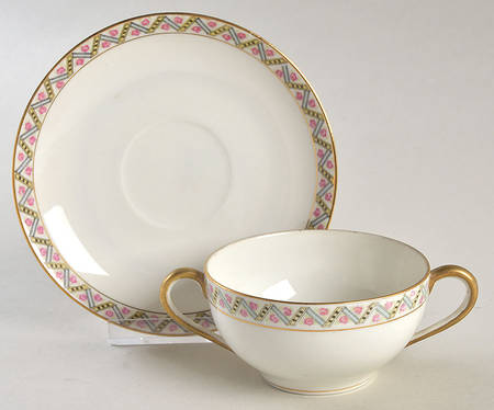 The Metz Flat Bouillon Cup & Saucer