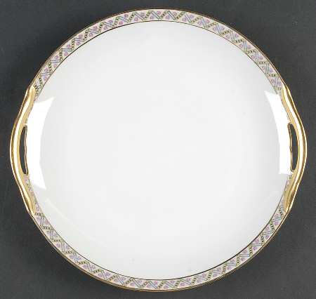 The Metz Handled Cake Plate