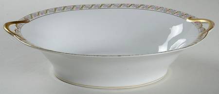 The Metz 10" Oval Vegetable Bowl