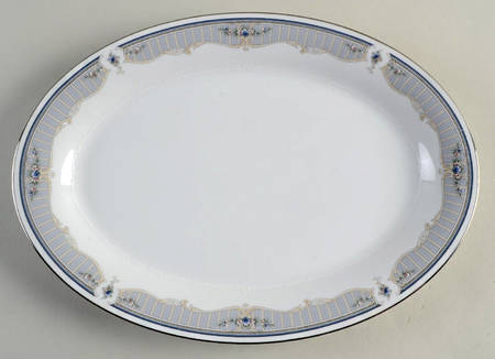 Metarie 12" Oval Serving Platter