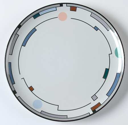 Metronome Salad Plate
