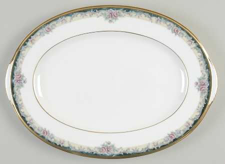 Mi Amor 12" Oval Serving Platter