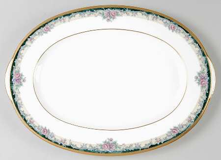 Mi Amor 14" Oval Serving Platter
