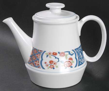 Ming Garden Teapot & Lid