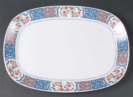 Ming Garden 15" Oval Serving Platter