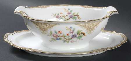 Mignon Gravy Boat with Attached Underplate