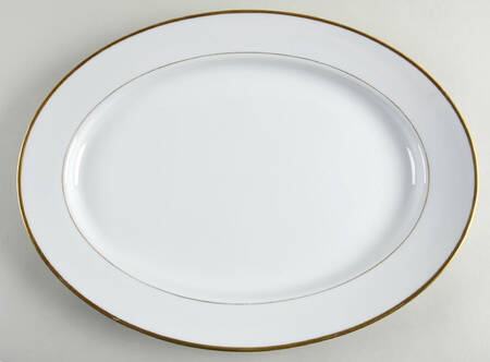 The Mikado 18" Oval Serving Platter