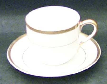 The Mikado Flat Demitasse Cup & Saucer Set