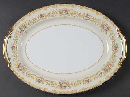Mildred 13" Oval Serving Platter