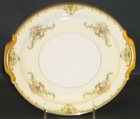 Milford (Patent 89486 or No #) Handled Cake Plate
