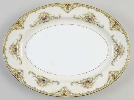 Milford (Patent 89486 or No #) 11" Oval Serving Platter