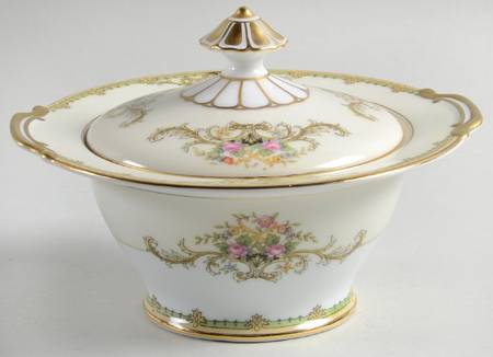 Milford (Patent 89486 or No #) Sugar Bowl & Lid