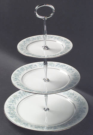 Milford (2227) 13 7/8"-14 1/4" 3-Tiered Serving Tray(DP,SP,BB) HC