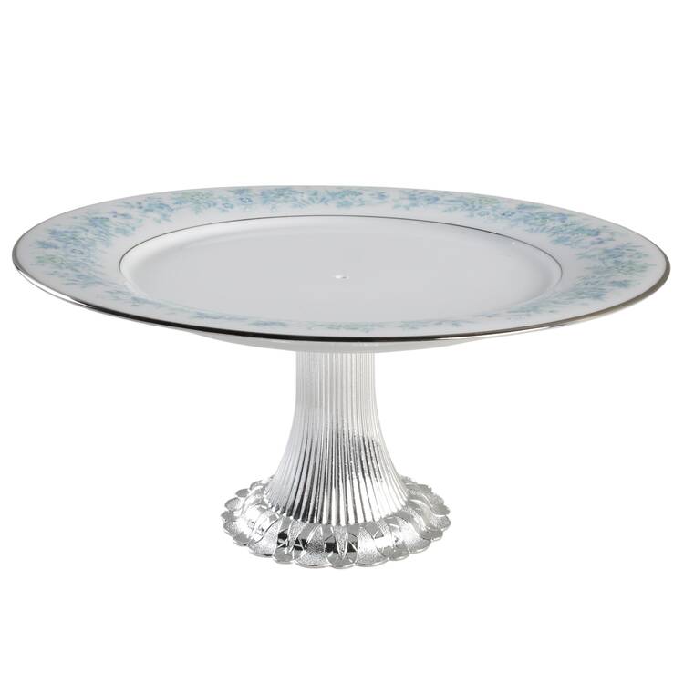 Milford (2227) Cake Stand with 4"-5" Metal Pedestal  Hc