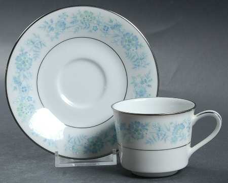 Milford (2227) Footed Demitasse Cup & Saucer Set