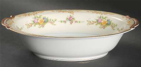 Milroy 10" Oval Vegetable Bowl