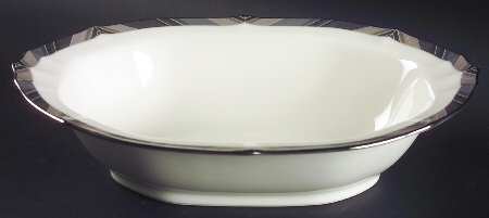 Midnight Majesty 10" Oval Vegetable Bowl