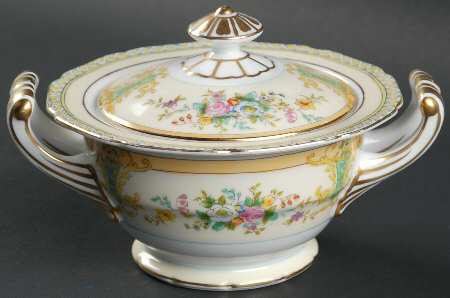 Mimosa Sugar Bowl & Lid