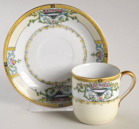 Minaret Flat Demitasse Cup & Saucer Set
