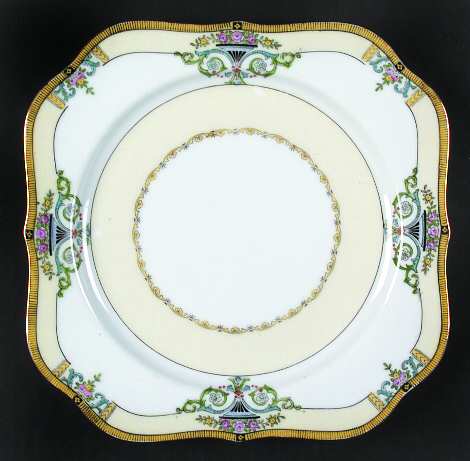 Minaret Square Salad Plate