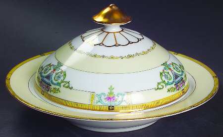 Minaret Round Covered Butter